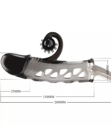 ROMANCE - MANCHON PROLONGÉ NOIR