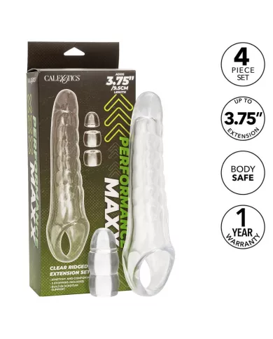 CALEXOTICS - MAXX EXTENSEUR DE PÉNIS RÉGLABLE TRANSPARENT