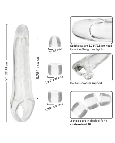 CALEXOTICS - MAXX EXTENSEUR DE PÉNIS RÉGLABLE TRANSPARENT