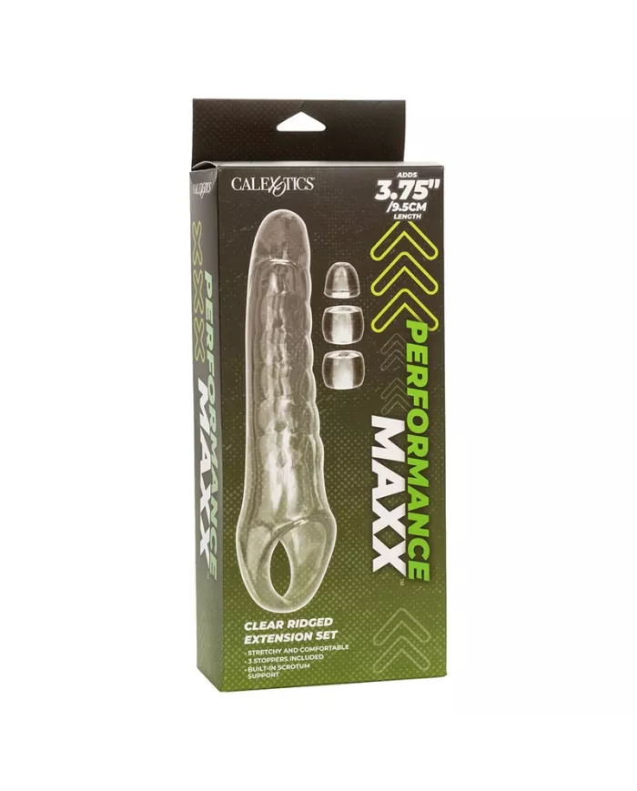 CALEXOTICS - MAXX EXTENSEUR DE PÉNIS RÉGLABLE TRANSPARENT CALEXOTICS - MAXX EXTENSEUR DE PÉNIS RÉGLABLE TRANSPARENT