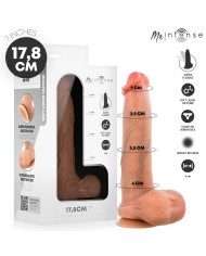 MR INTENSE - BRUCE S GODEMICHET EN SILICONE AVEC TESTICULES 17,8 CM -Ø- 4 CM