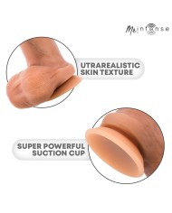 MR INTENSE - BRUCE S GODEMICHET EN SILICONE AVEC TESTICULES 17,8 CM -Ø- 4 CM