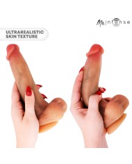 MR INTENSE - BRUCE M GODE EN SILICONE AVEC TESTICULES 20 CM -Ø- 4,5 CM