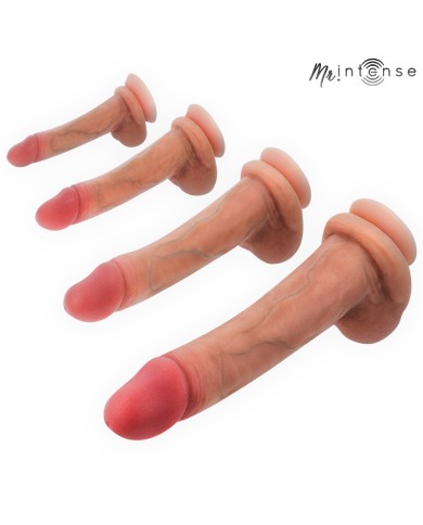 MR INTENSE - GARY M PÉNIS EN SILICONE ULTRA-RÉALISTE AVEC TESTICULES 20 CM -Ø- 4,2 CM