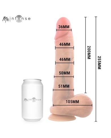 MR INTENSE - GARY XL PÉNIS EN SILICONE ULTRA-RÉALISTE AVEC TESTICULES 25,5 CM -Ø- 5,1 CM