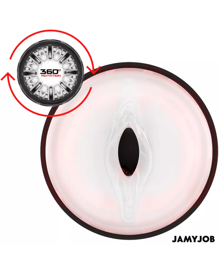 JAMYJOB - MASTURBATEUR VAGIN AUTOMATIQUE STORM 10 MODES DE ROTATION ET DE POUSSÉE JAMYJOB - MASTURBATEUR VAGIN AUTOMATIQUE STORM 10 MODES DE ROTATION ET DE POUSSÉE
