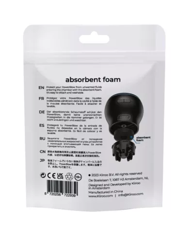 KIIROO - POWER BLOW MOUSSE ABSORBANTE LOT DE 5