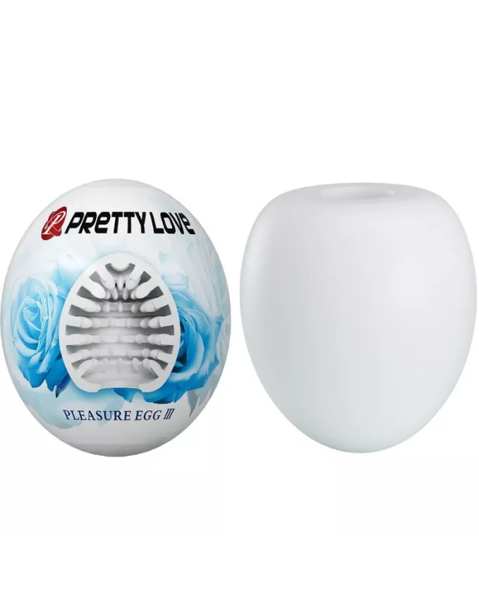 PRETTY LOVE - MASTURBATEUR POUR HOMME BLANC D'OEUF PRETTY LOVE - MASTURBATEUR POUR HOMME BLANC D'OEUF