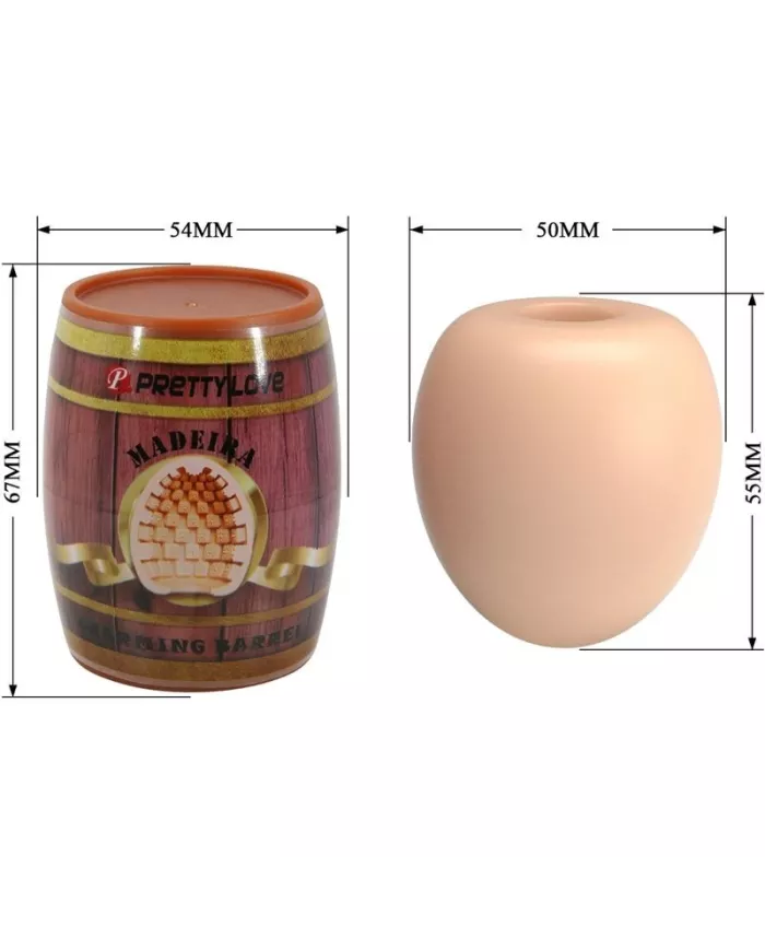 PRETTY LOVE - MASTURBATEUR POUR HOMME MODÈLE CHAIR D'OEUF 2 PRETTY LOVE - MASTURBATEUR POUR HOMME MODÈLE CHAIR D'OEUF 2