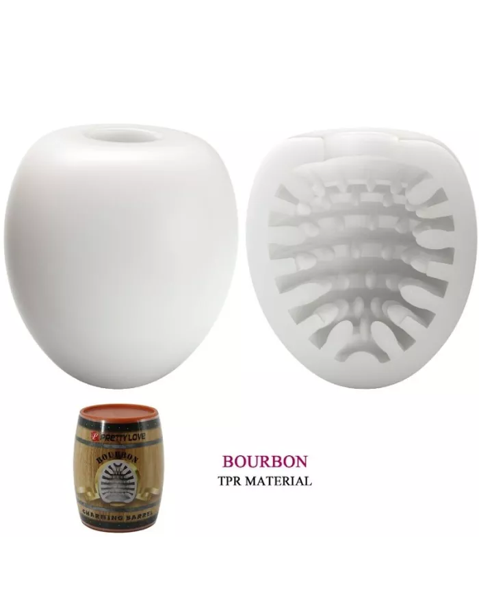 PRETTY LOVE - MASTURBATEUR HOMME BLANC D'OEUF MODÈLE 2