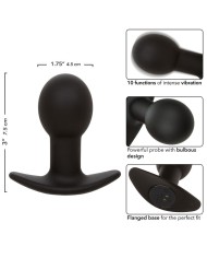 CALEXOTICS - ROCK BOTTOM PLUG ANAL 10 VIBRATIONS SILICONE NOIR
