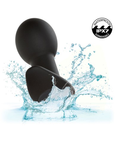 CALEXOTICS - ROCK BOTTOM PLUG ANAL 10 VIBRATIONS SILICONE NOIR