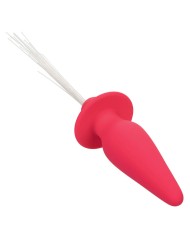 CALEXOTICS - SOUTHERN LIGHTS LIGHT UP PLUG ANAL 10 VIBRATIONS SILICONE ROSE
