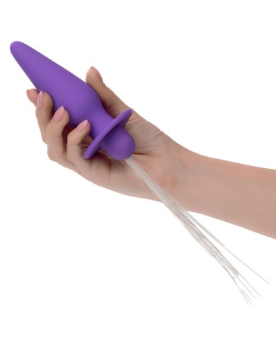 CALEXOTICS - SOUTHERN LIGHTS LIGHT UP PLUG ANAL10 VIBRATIONS SILICONE VIOLET