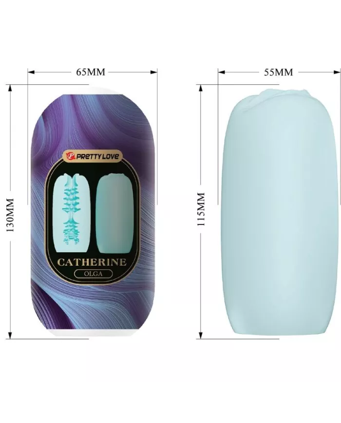 PRETTY LOVE - MASTURBATEUR HOMME OLGA BLEU PRETTY LOVE - MASTURBATEUR HOMME OLGA BLEU