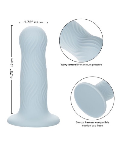 CALEXOTICS - WAVE RIDER PLUG ANAL EN MOUSSE BLEU