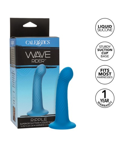 CALEXOTICS - WAVE RIDER PLUG ANAL RIPPLE BLEU