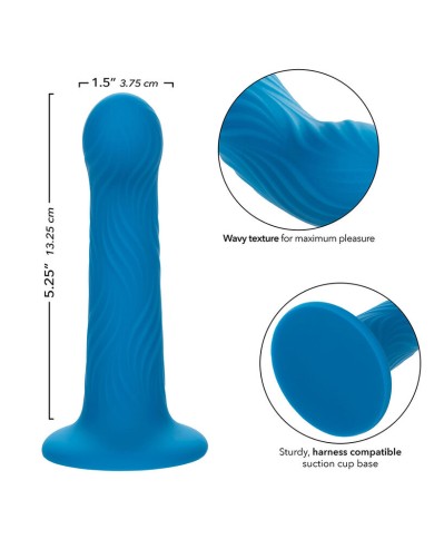CALEXOTICS - WAVE RIDER PLUG ANAL RIPPLE BLEU