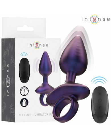 INTENSE - MICHAEL PLUG ANAL VIBRANT MODÈLE 2 TÉLÉCOMMANDE