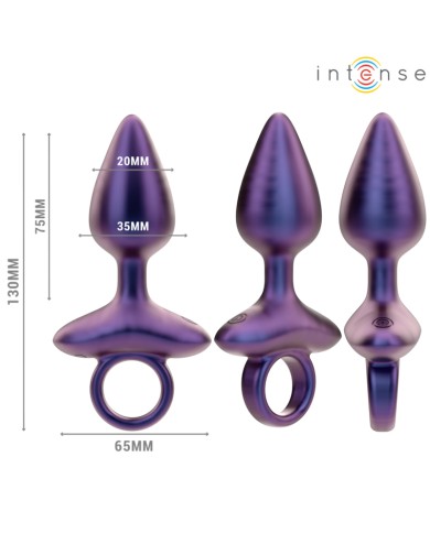 INTENSE - MICHAEL PLUG ANAL VIBRANT MODÈLE 2 TÉLÉCOMMANDE