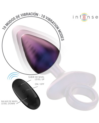 INTENSE - MICHAEL PLUG ANAL VIBRANT MODÈLE 2 TÉLÉCOMMANDE