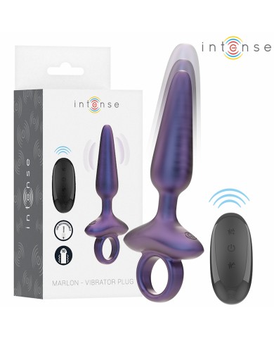 INTENSE - MARLON PLUG ANAL VIBRANT MODÈLE 4 TÉLÉCOMMANDE