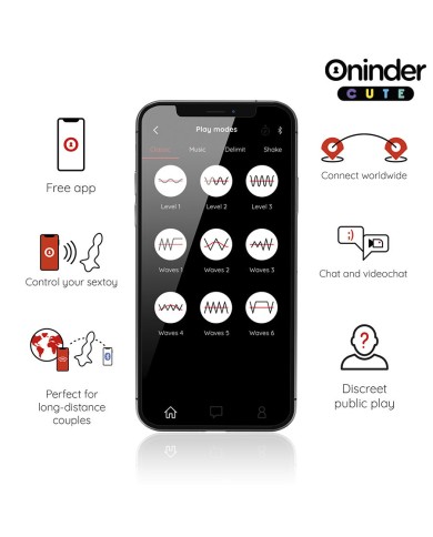 ONINDER CUTE - DILATATEUR ANAL VIBRANT LOVE BUTT - APPLICATION MONDIALE GRATUITE