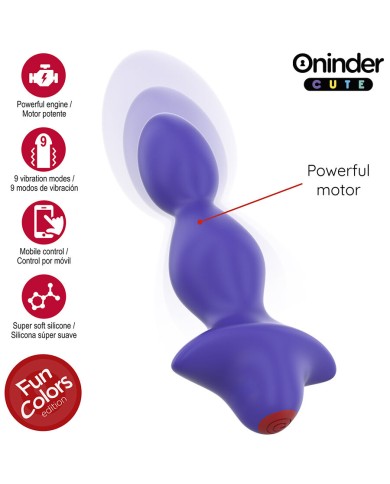 ONINDER CUTE - DILATATEUR ANAL VIBRANT LOVE BUTT - APPLICATION MONDIALE GRATUITE