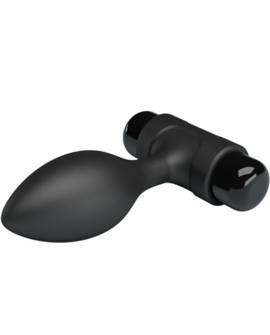 PRETTY LOVE - VIBRA BUTT 10 VIBRATIONS PLUG ANAL NOIR