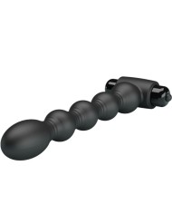 PRETTY LOVE - PLUG ANAL LYNN SILICONE 10 VIBRATIONS NOIR