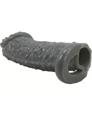 PRETTY LOVE - Agrandisseur de pénis réaliste et manchon retardateur modèle 2 gris PRETTY LOVE - Agrandisseur de pénis réaliste et manchon retardateur modèle 2 gris