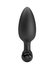 PRETTY LOVE - VIBRA BUTT PLUG 2 PLUG ANAL 10 VIBRATIONS NOIR