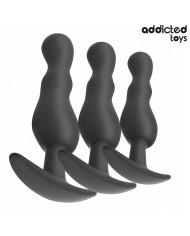 ADDICTED TOYS - LOT DE 3 PLUG ANAL MODÈLE 1
