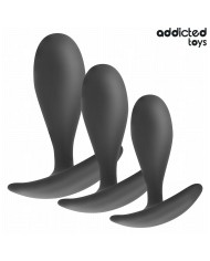 ADDICTED TOYS - LOT DE 3 PLUG ANAL MODÈLE 2