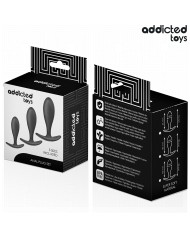 ADDICTED TOYS - LOT DE 3 PLUG ANAL MODÈLE 2