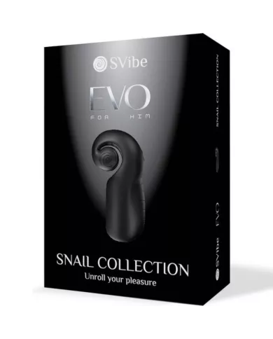SNAIL VIBE - EVO POUR LUI MASTURBATEUR HOMME SLIDE NROLL NOIR SNAIL VIBE - EVO POUR LUI MASTURBATEUR HOMME SLIDE NROLL NOIR