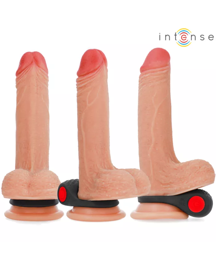 INTENSE - CLOVER VIBRATEUR ANNEAU PÉNIS 10 VIBRATIONS NOIR