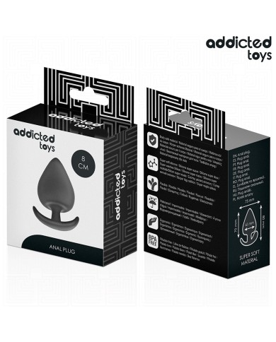ADDICTED TOYS - PLUG ANAL TAILLE L 8 CM