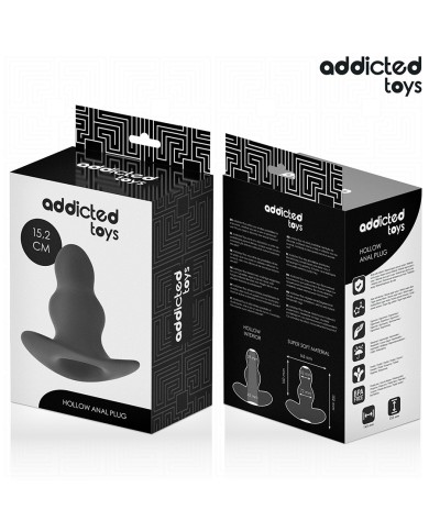 ADDICTED TOYS - PLUG ANAL CREUX TAILLE XXL 15,2 CM