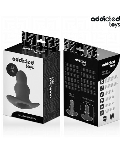 ADDICTED TOYS - PLUG ANAL CREUX TAILLE XL 13,9 CM
