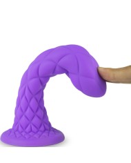 SILEXD - DREAMY DILDO FANTASY SILICONE LIQUIDE THERMORÉACTIF VIOLET 18,5 CM