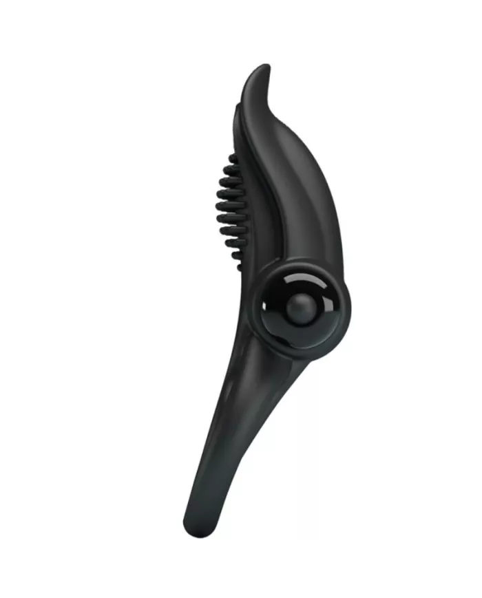 PRETTY LOVE - DOUBLE ANNEAU VIBRANT + STIMULATEUR DE CLITORIS 10 VIBRATIONS NOIR PRETTY LOVE - DOUBLE ANNEAU VIBRANT + STIMULATEUR DE CLITORIS 10 VIBRATIONS NOIR