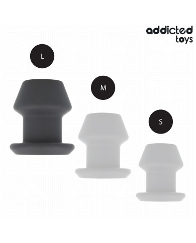 ADDICTED TOYS - PLUG ANAL CREUX EXTRÊME TAILLE L 10,4 CM
