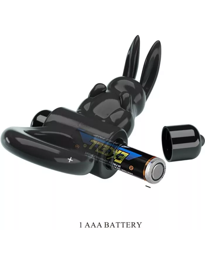 PRETTY LOVE - ANNEAU VIBRATEUR EXCITANT RABBIT 10 VIBRATIONS NOIR PRETTY LOVE - ANNEAU VIBRATEUR EXCITANT RABBIT 10 VIBRATIONS NOIR