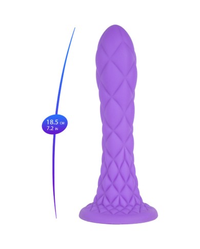 SILEXD - DREAMY DILDO FANTASY SILICONE LIQUIDE THERMORÉACTIF VIOLET 18,5 CM