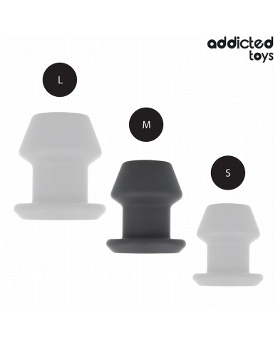 ADDICTED TOYS - PLUG ANAL CREUX EXTRÊME TAILLE M 8,7 CM