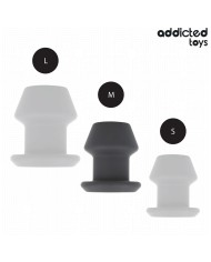 ADDICTED TOYS - PLUG ANAL CREUX EXTRÊME TAILLE M 8,7 CM
