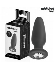 ADDICTED TOYS - PLUG ANAL AVEC BIJOU TAILLE S 8,8 CM