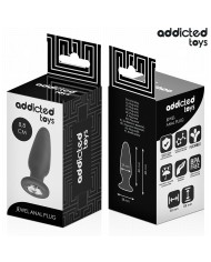 ADDICTED TOYS - PLUG ANAL AVEC BIJOU TAILLE S 8,8 CM