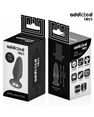 ADDICTED TOYS - PLUG ANAL AVEC BIJOU TAILLE M 10,4 CM